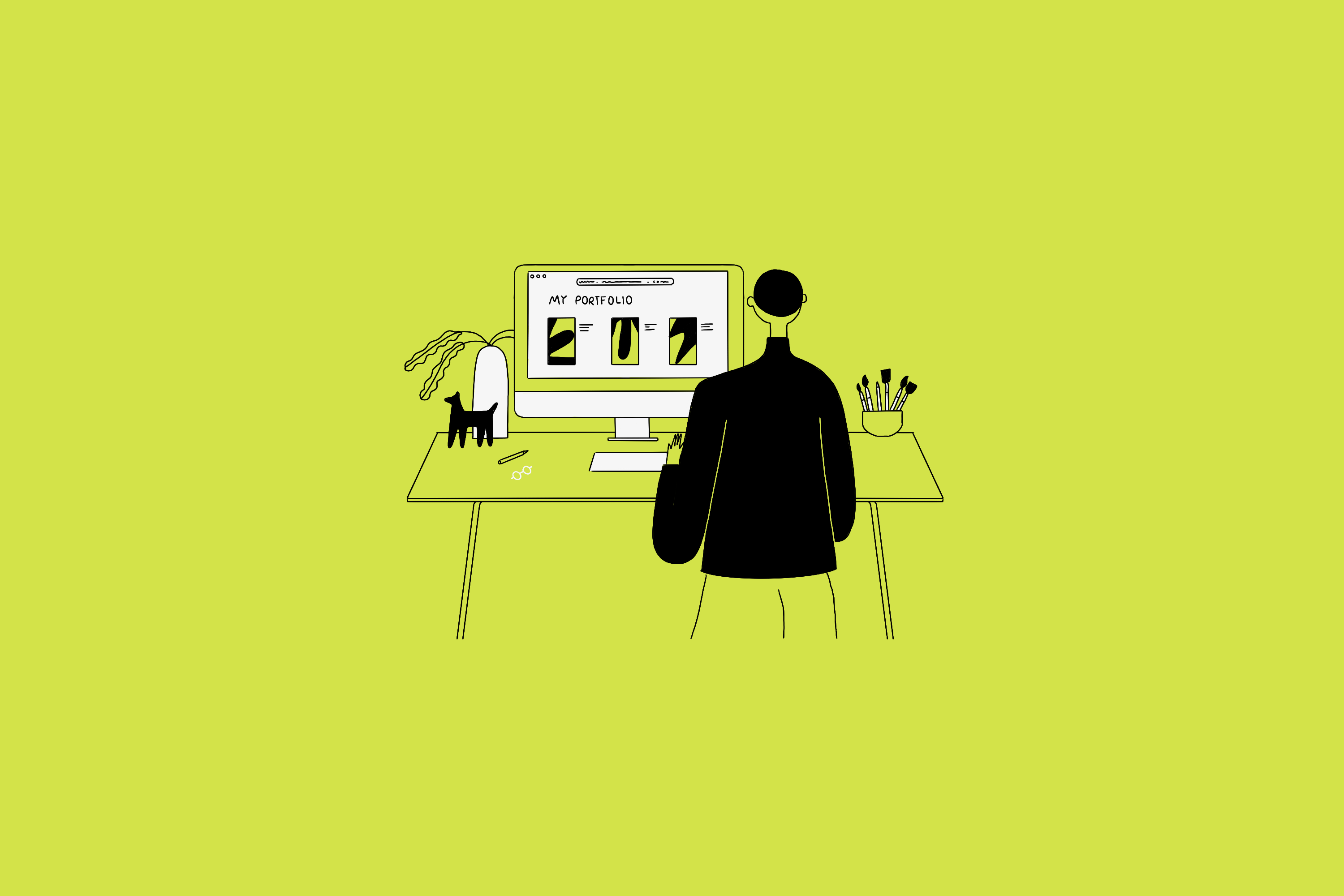 Portfolio Website visual