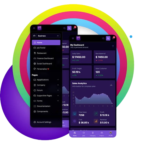 Admin Dashboard Development