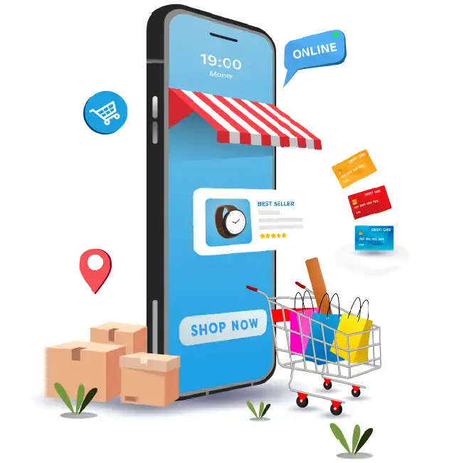 Multi Vendor Marketplace visual
